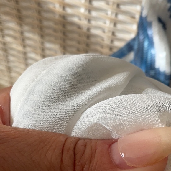 Lafayette 148 New York XS Blue Sequin Noah Dress Floral NWOT - Picture 13 of 16